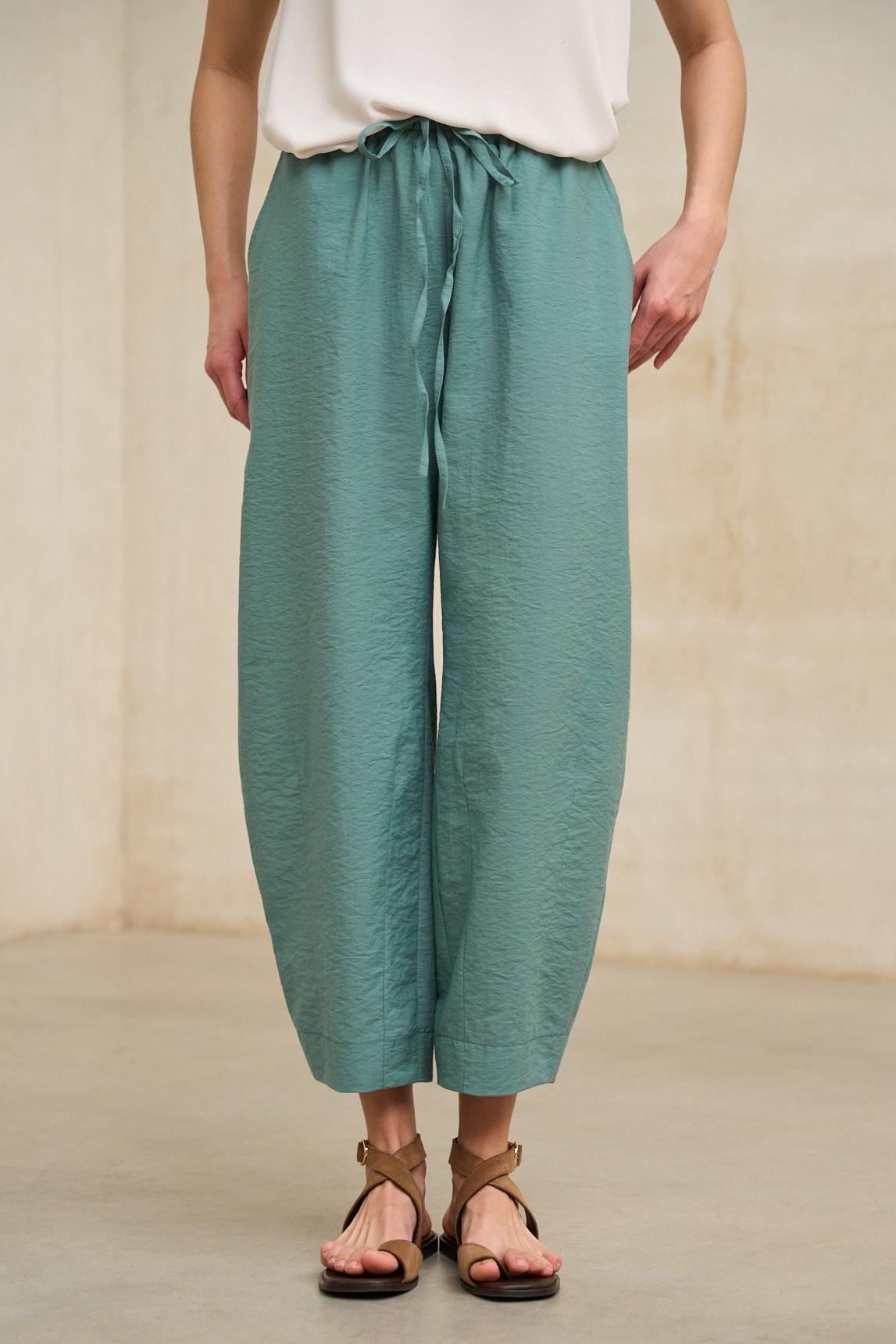 Turquoise Eldan trousers