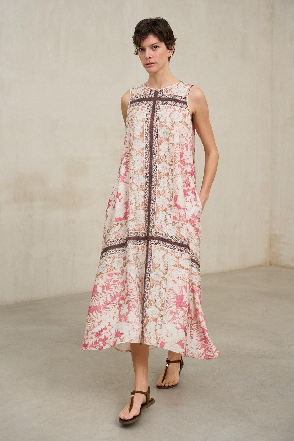 Arelia printed dress