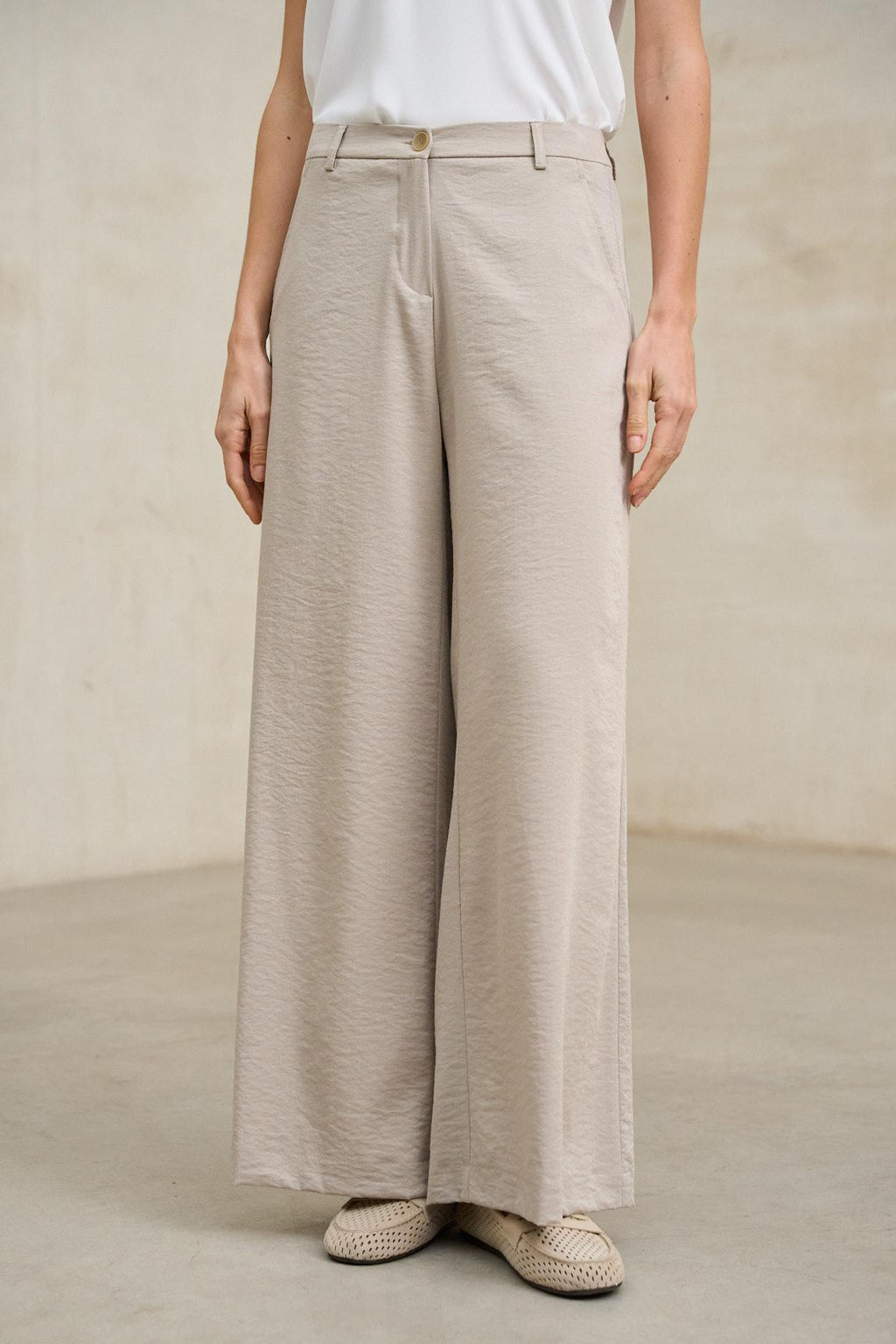 Mirel stone trousers