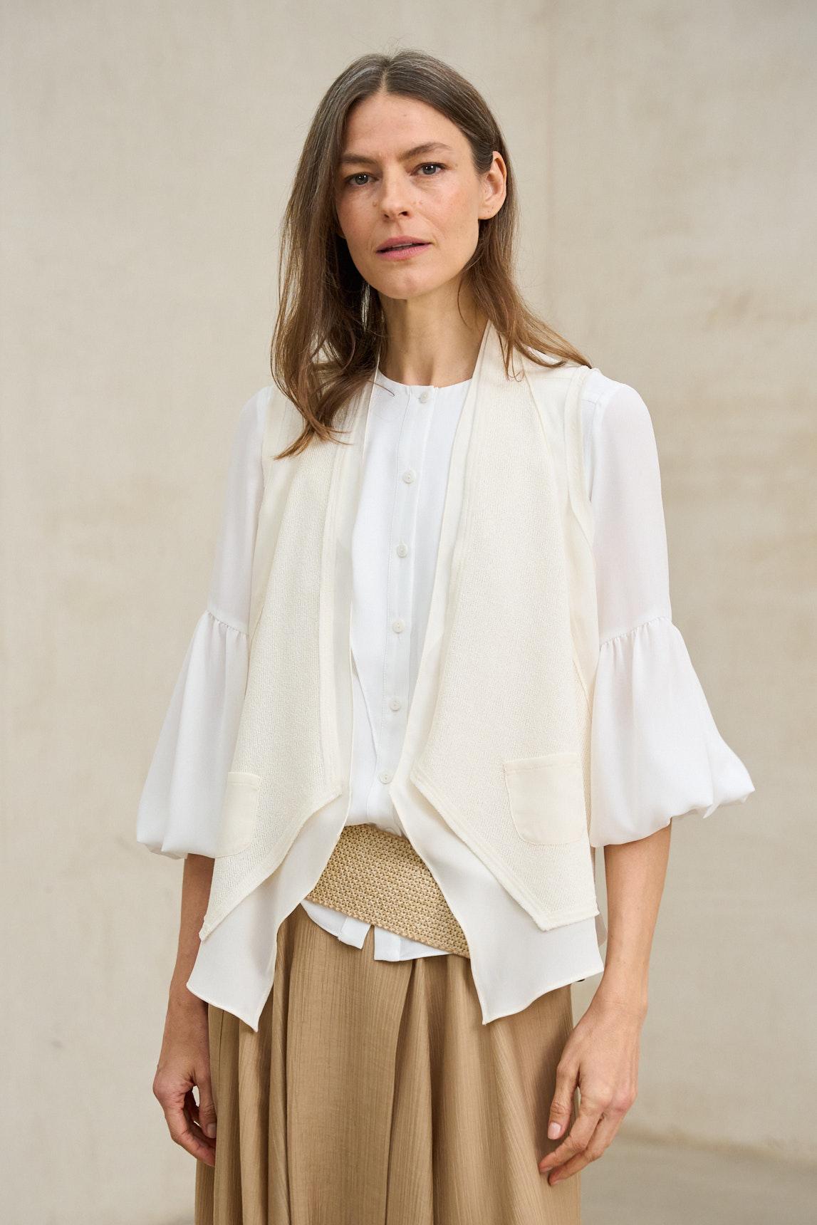 Beige Érine vest