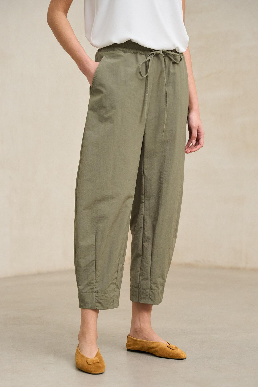 Ligne khaki trousers
