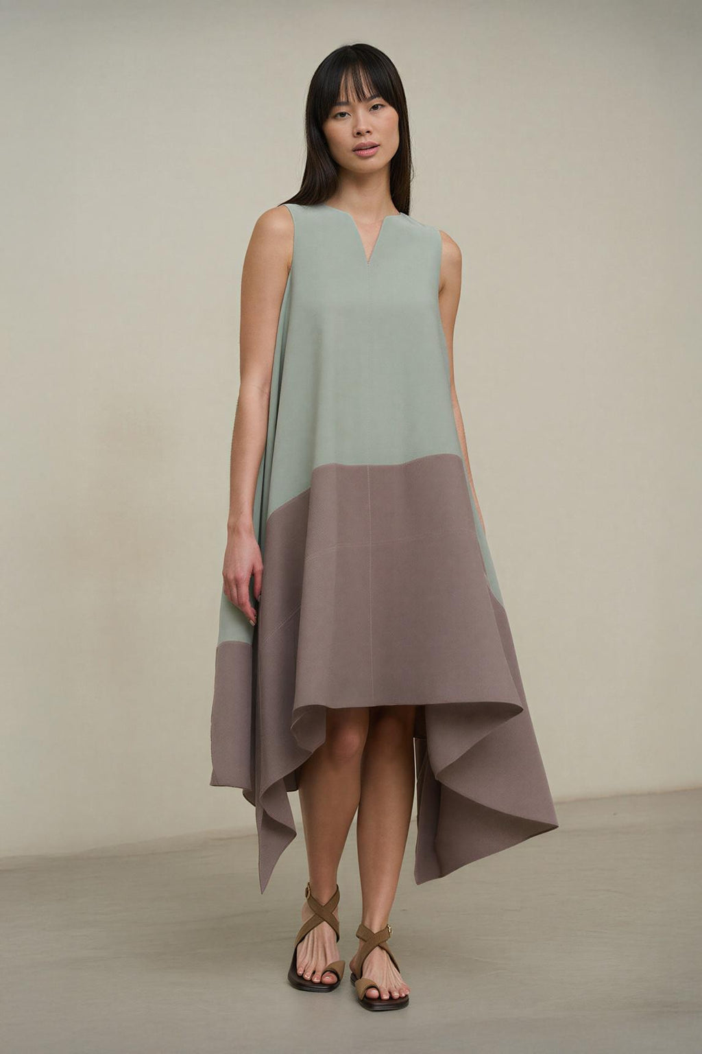 Velaria aquamarine dress