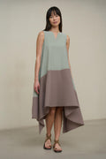 Velaria aquamarine dress