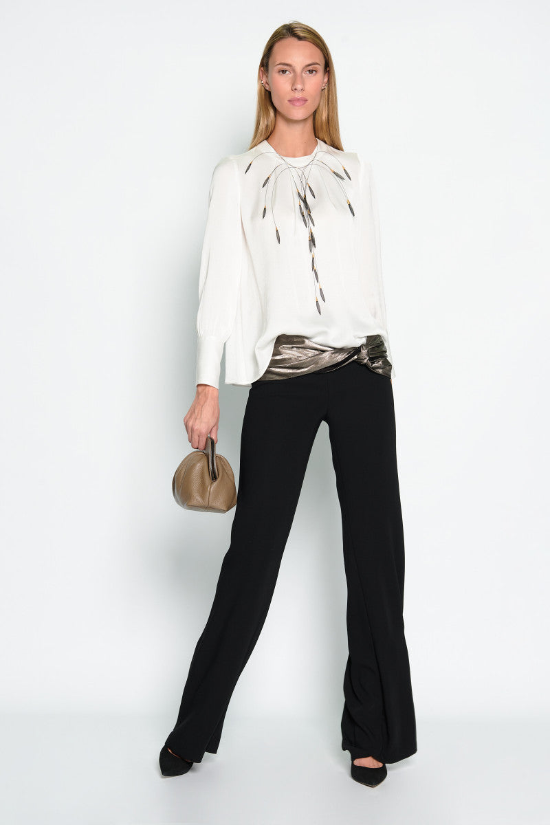 Black palazzo pants