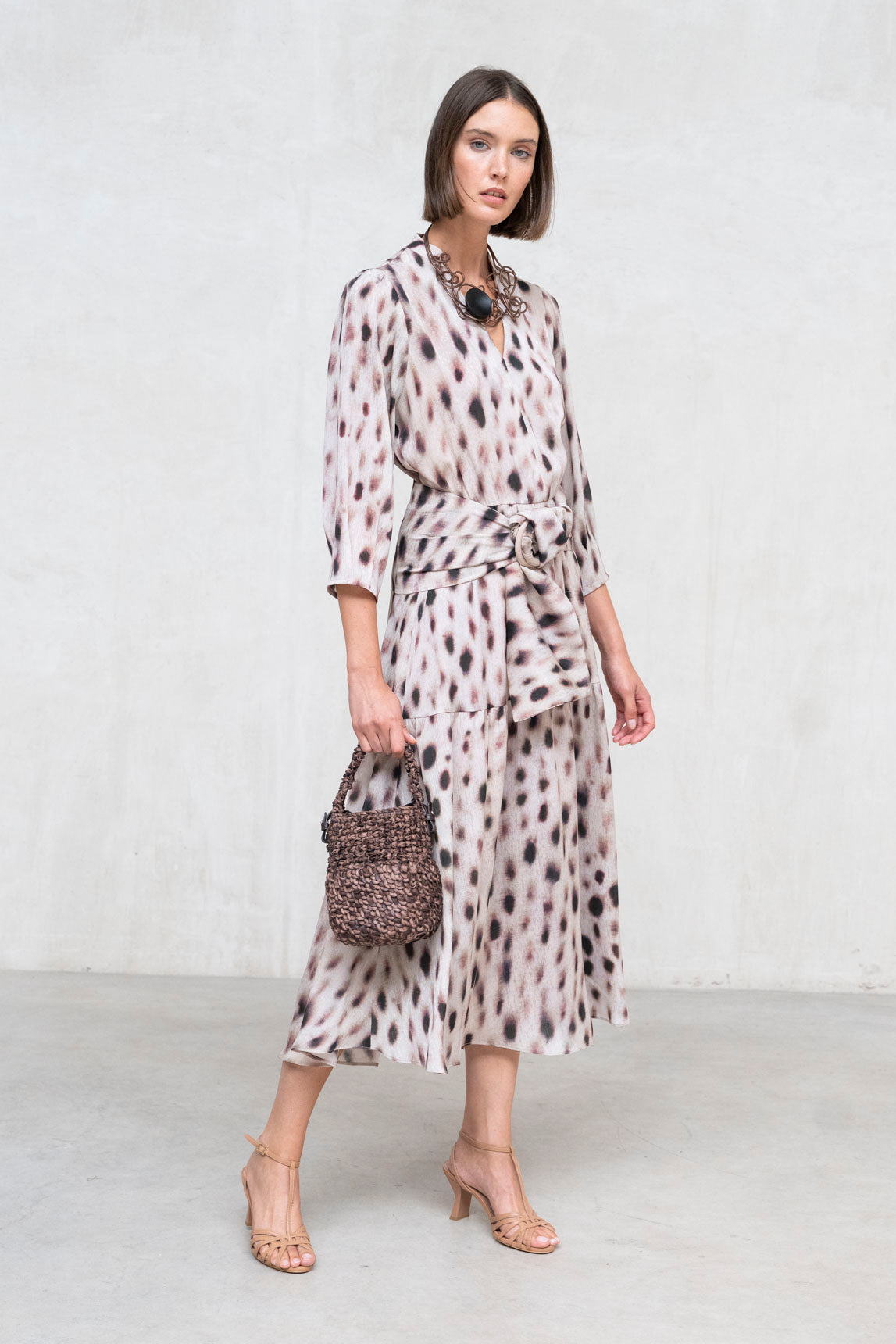 Savia printed dress