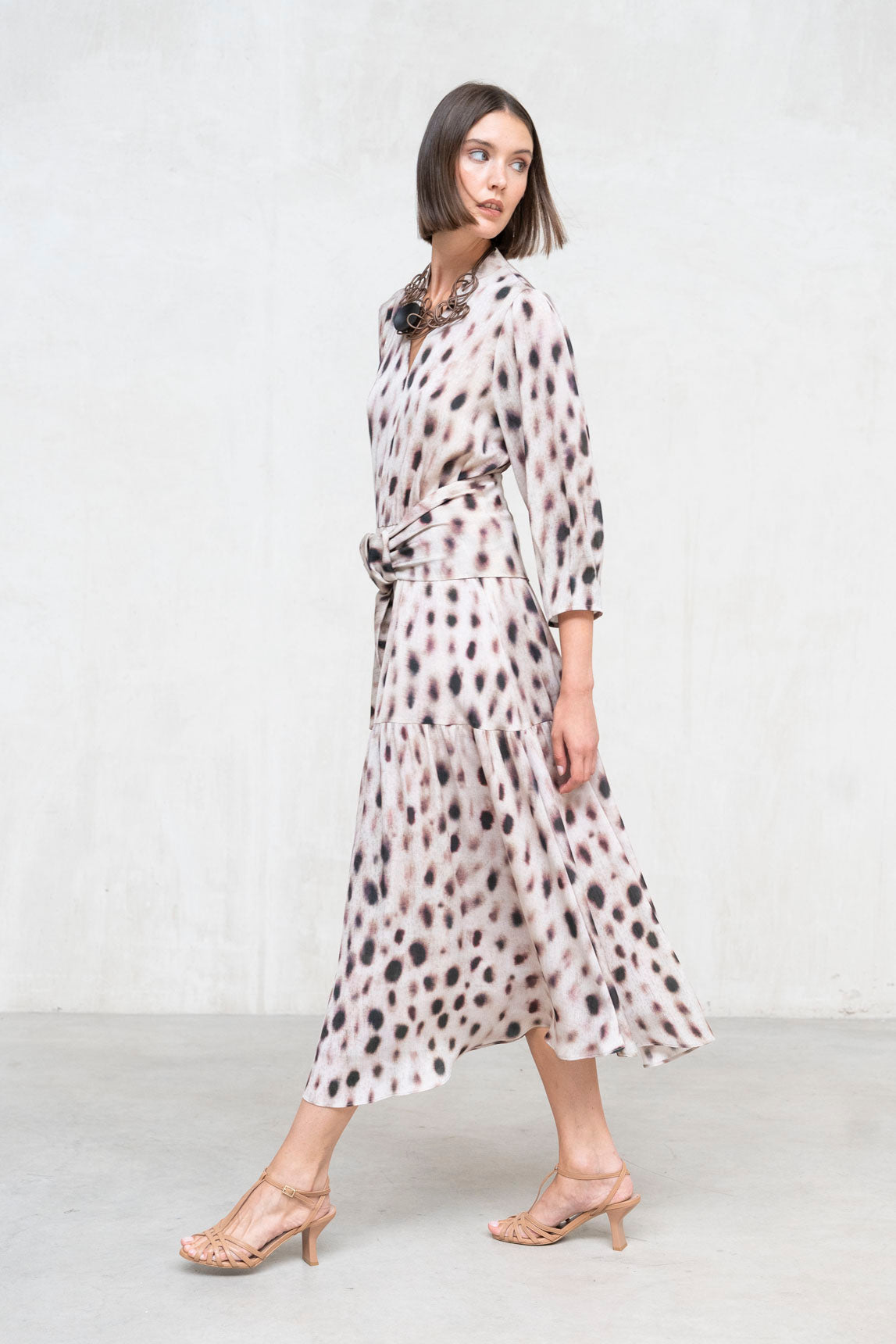Savia printed dress