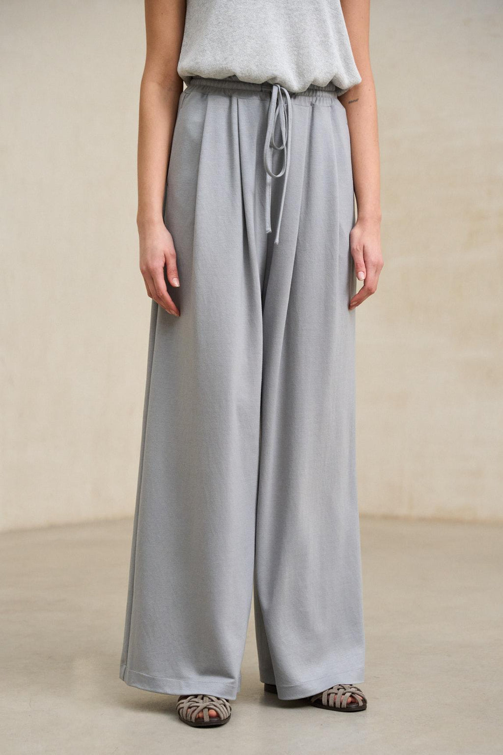 Light grey Saurel trousers