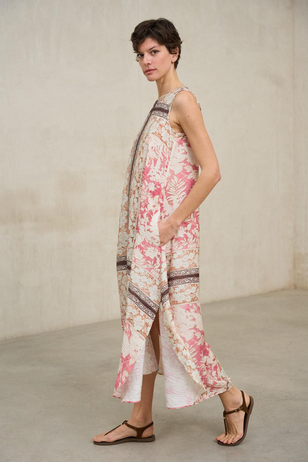 Arelia printed dress