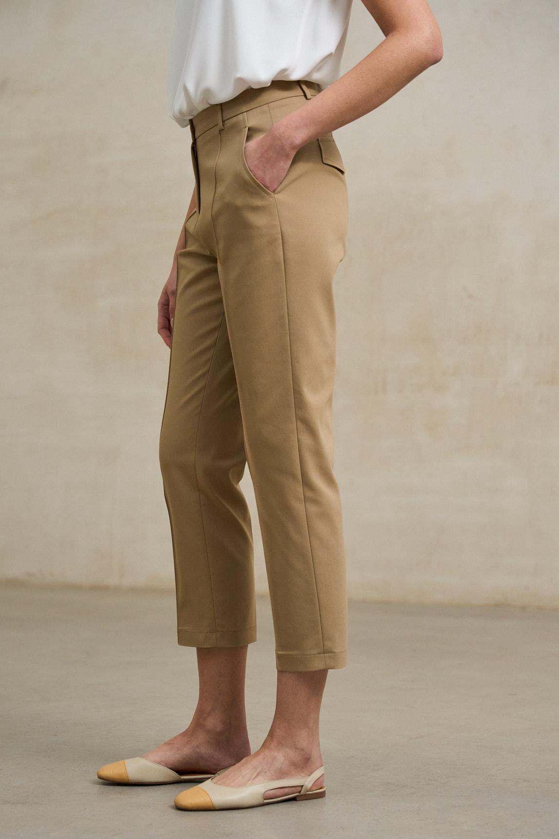 Axis camel trousers