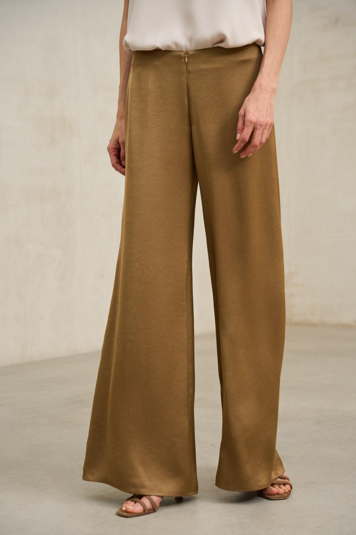 Sway camel trousers