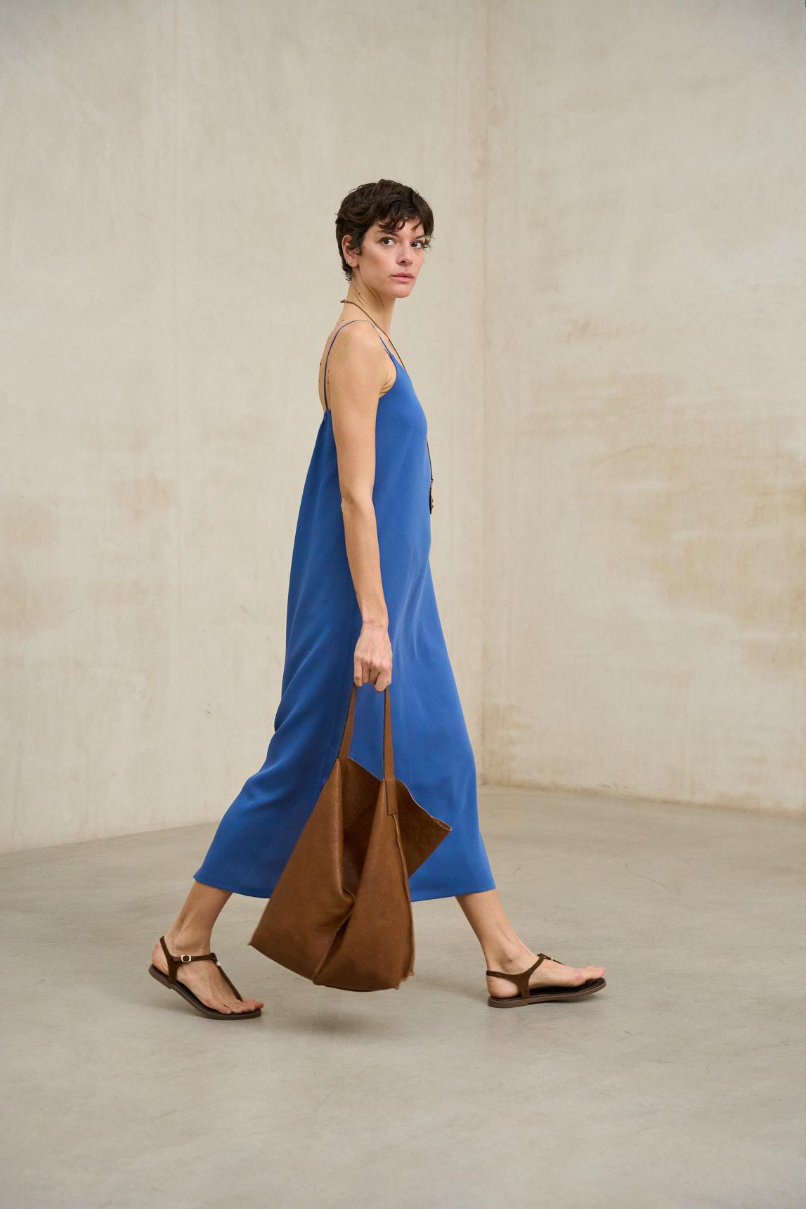 Maëlle blue dress