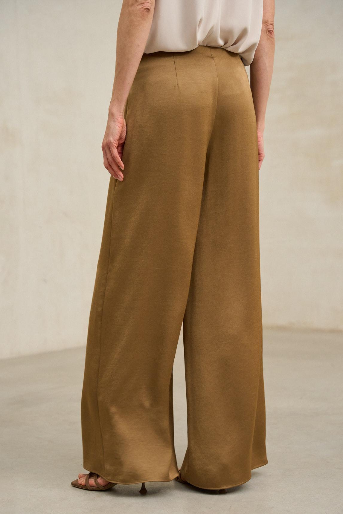 Sway camel trousers