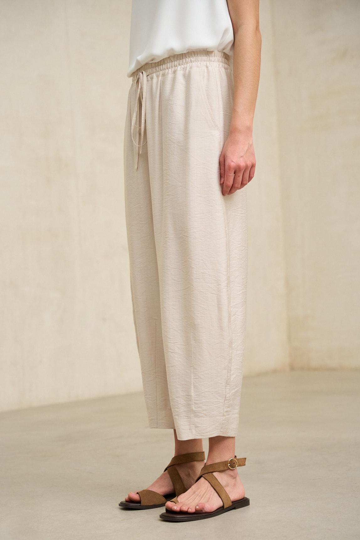 Nuvia raw trousers