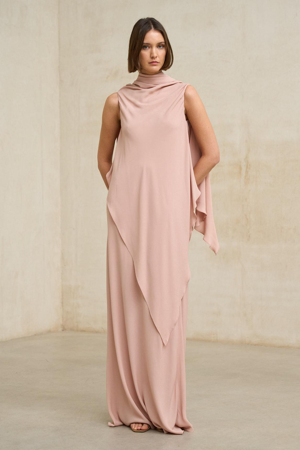 Kaedryn dress, dusty rose