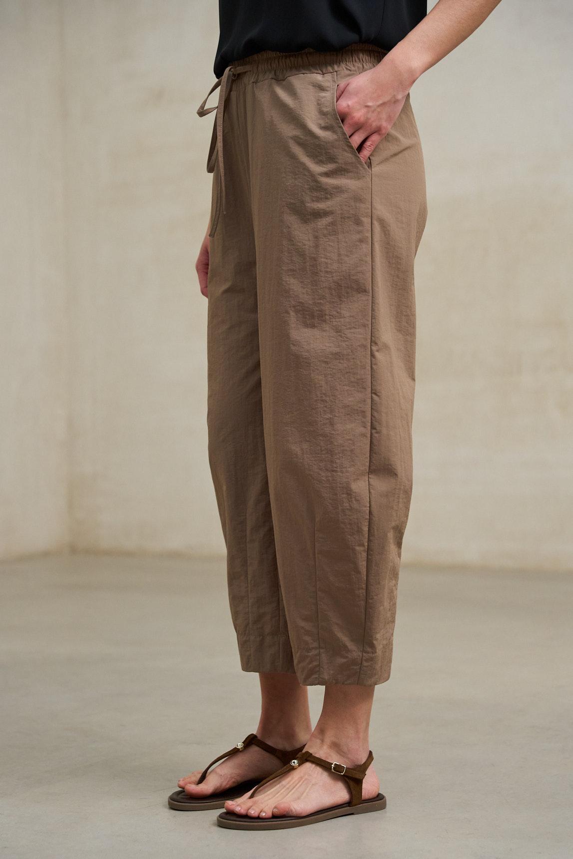 Ligne brown trousers