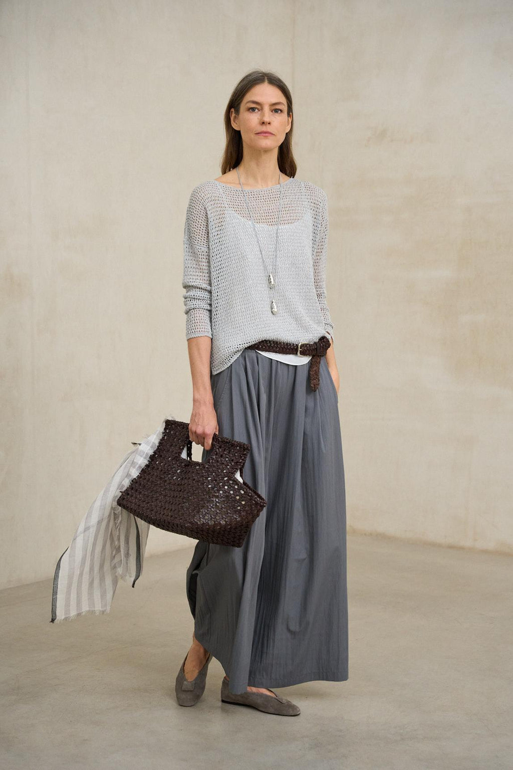 Aira grey trousers