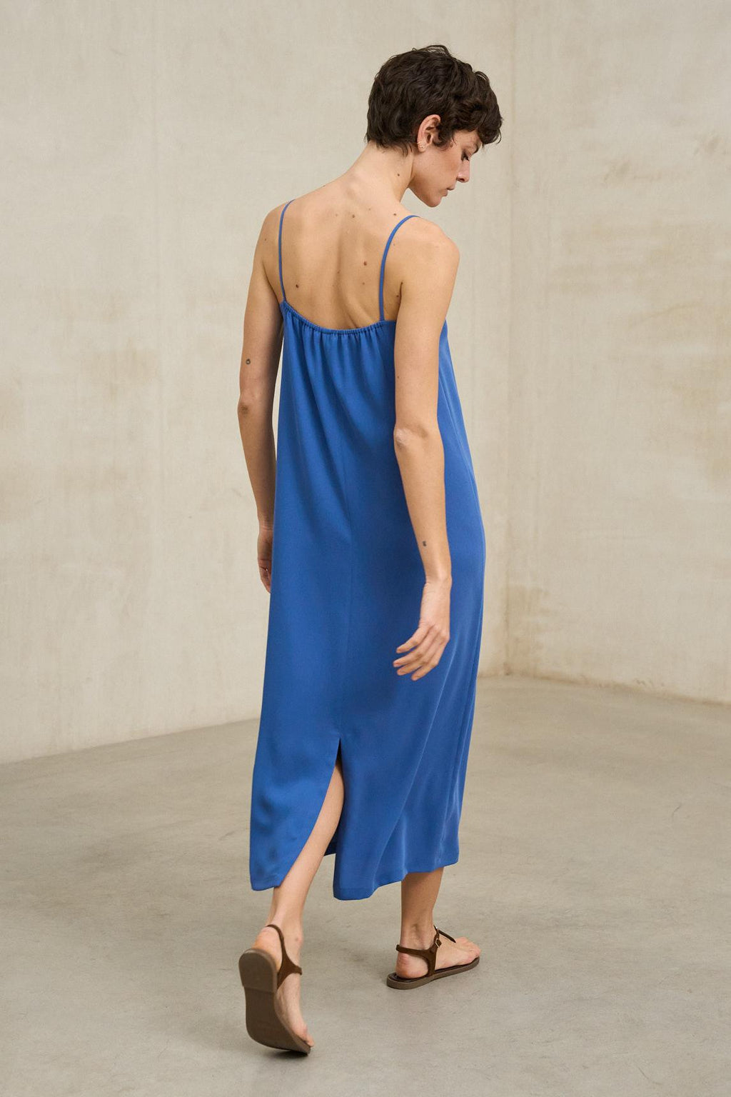 Maëlle blue dress