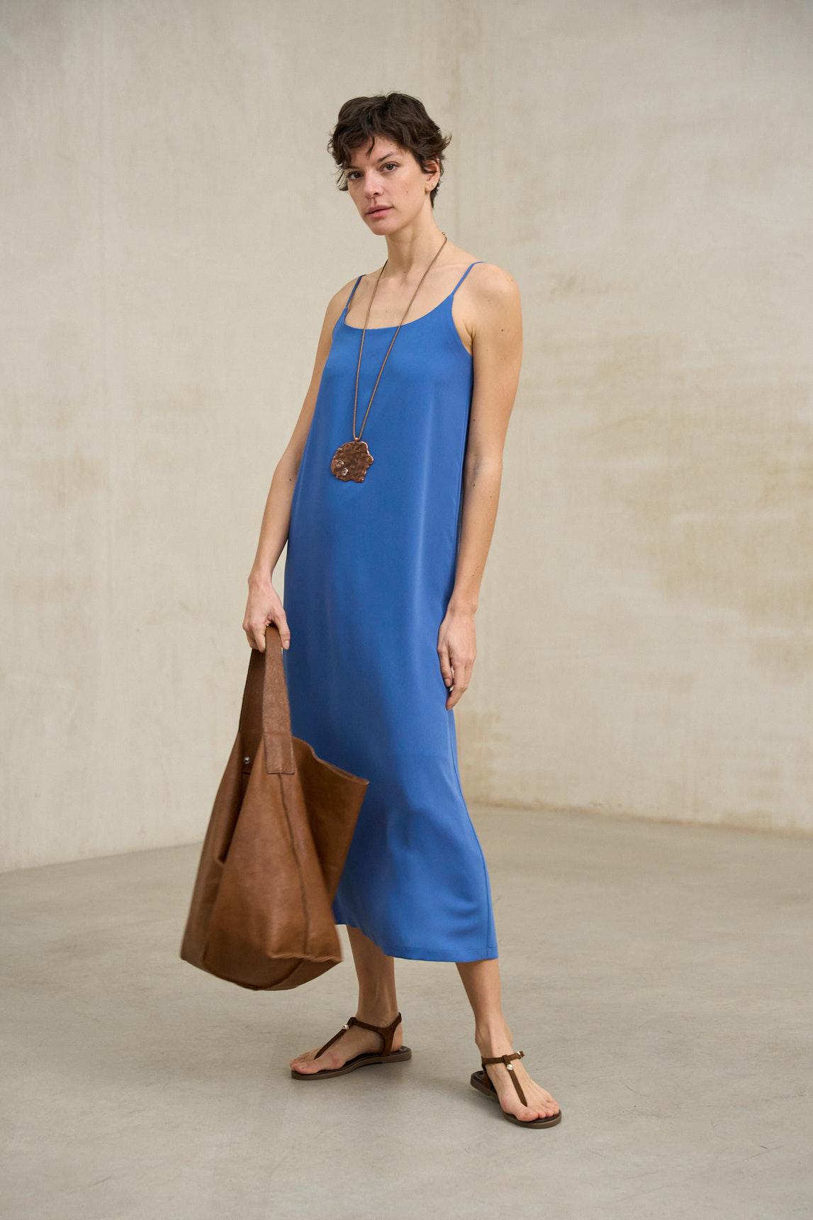 Maëlle blue dress