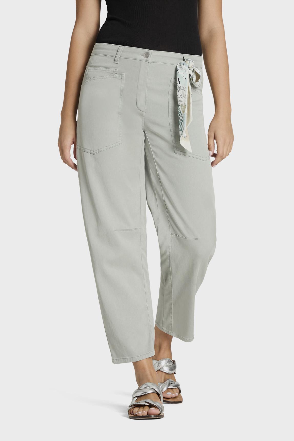 Cambio O-Shape Cropped Ocean Trousers
