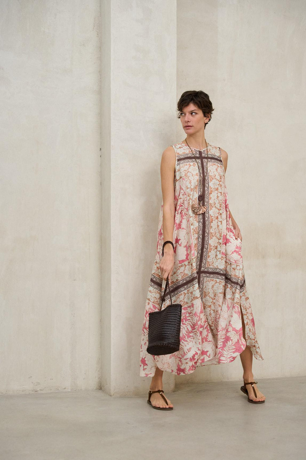 Arelia printed dress