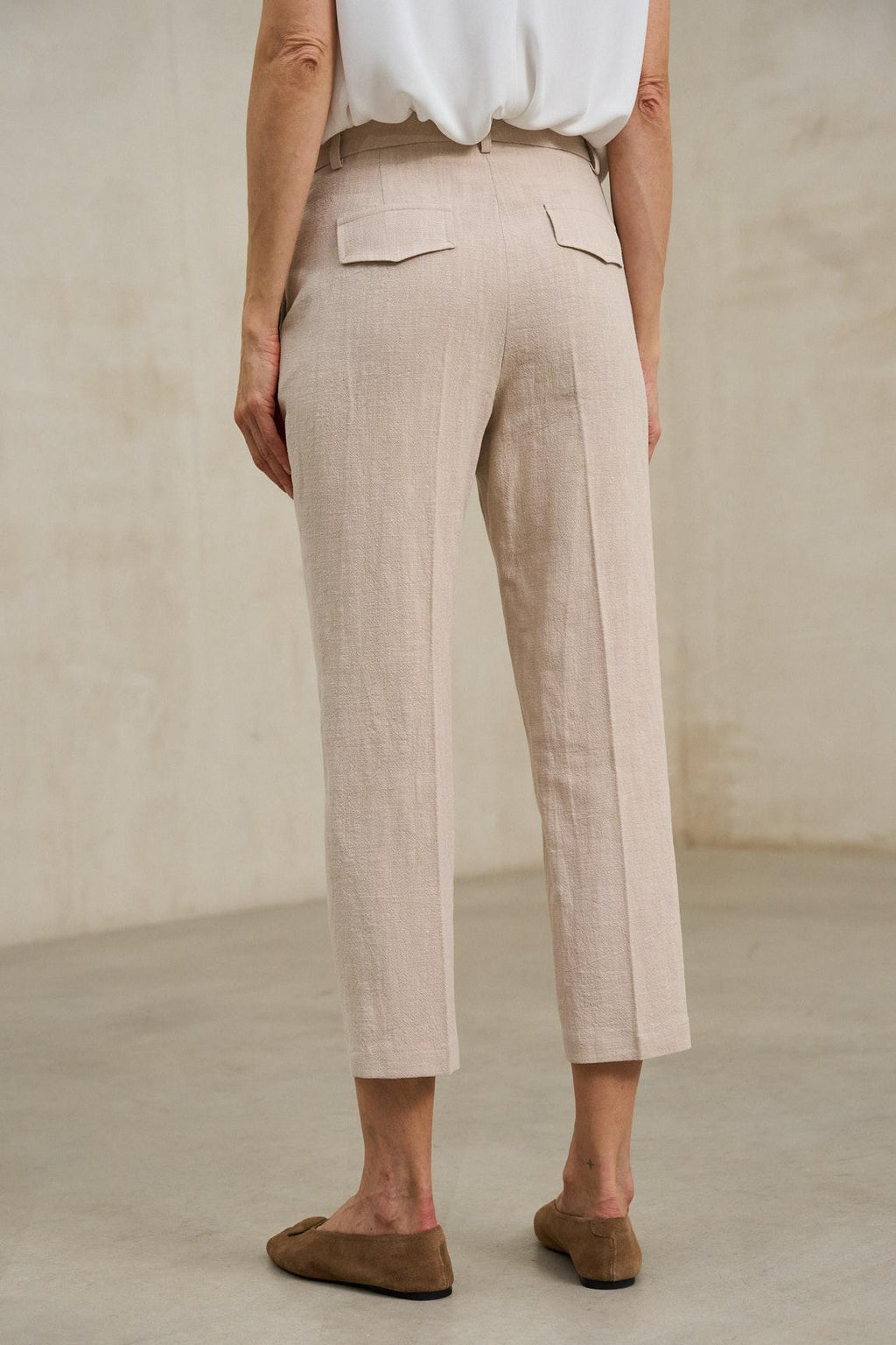 Axis trousers, sand beige
