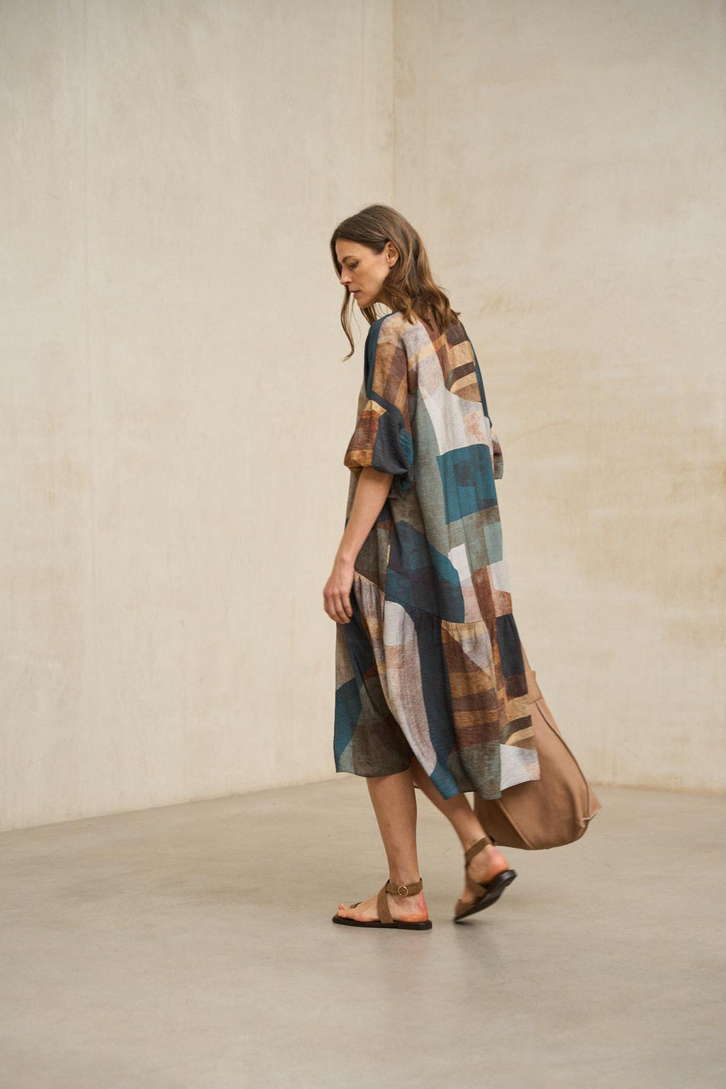Elvina printed dress