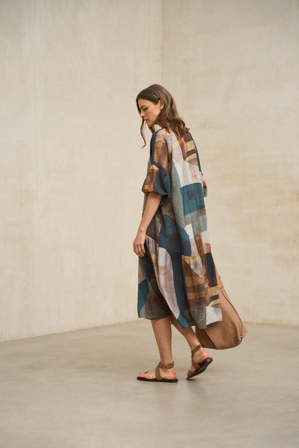 Elvina printed dress