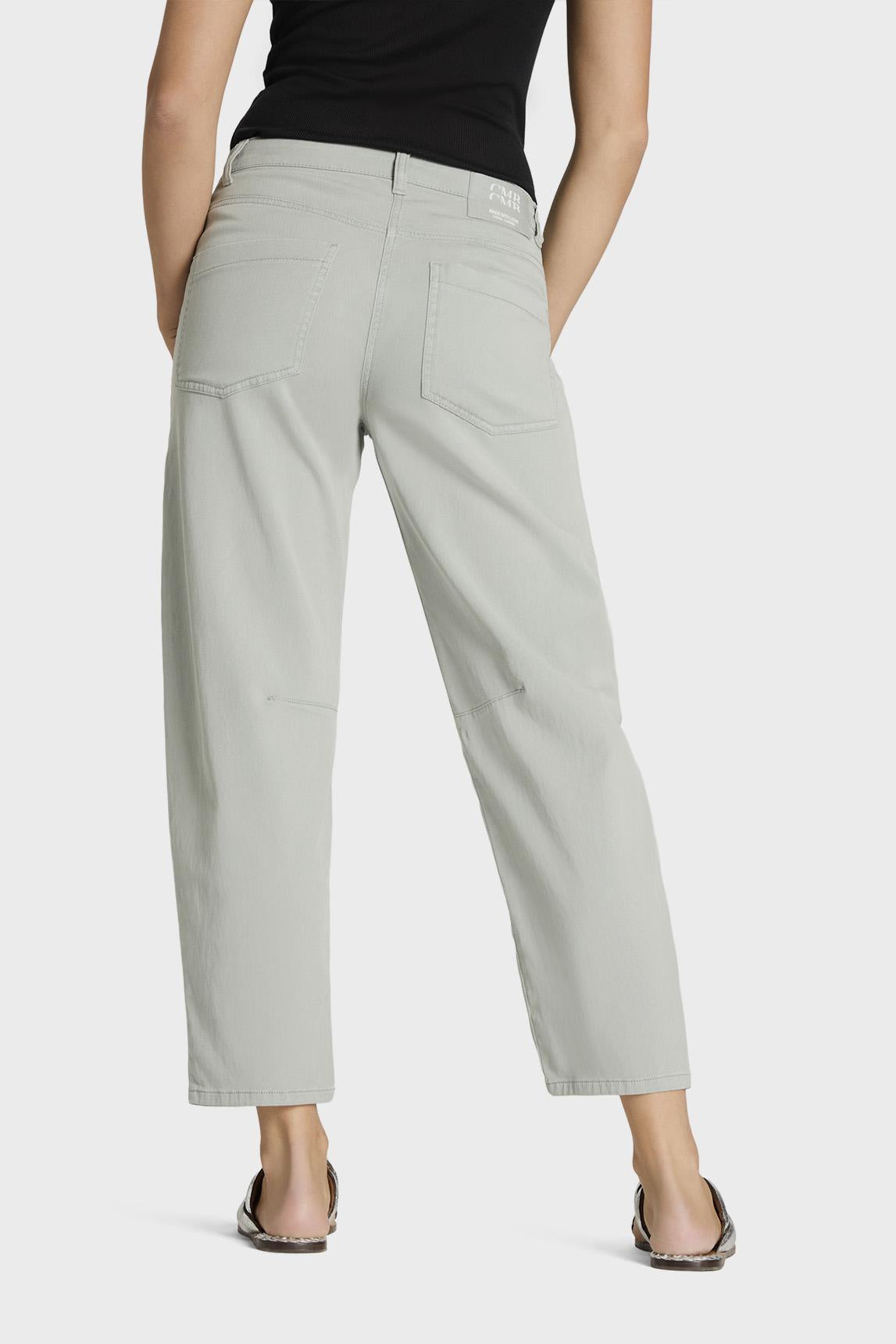 Cambio O-Shape Cropped Ocean Trousers