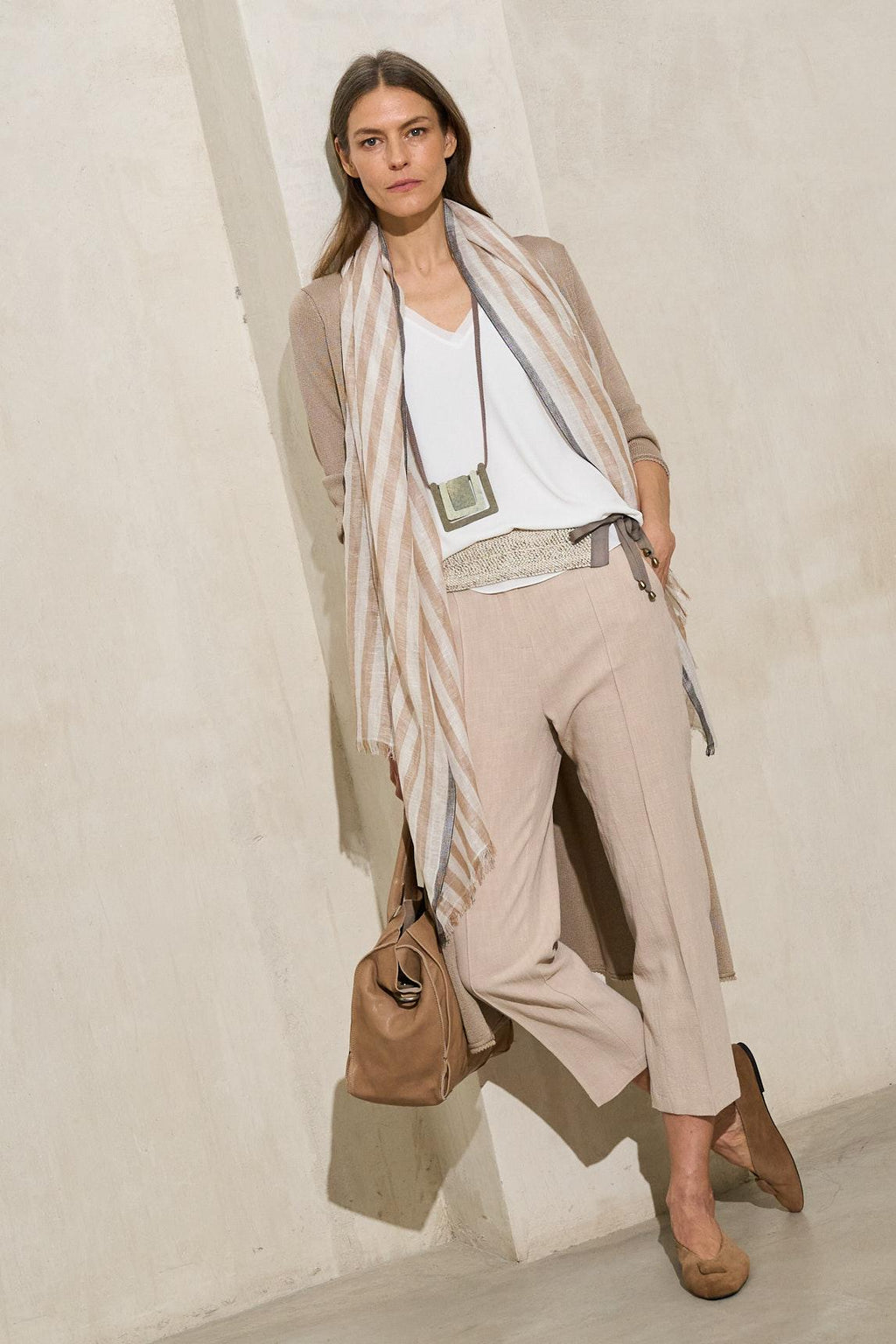 Axis trousers, sand beige