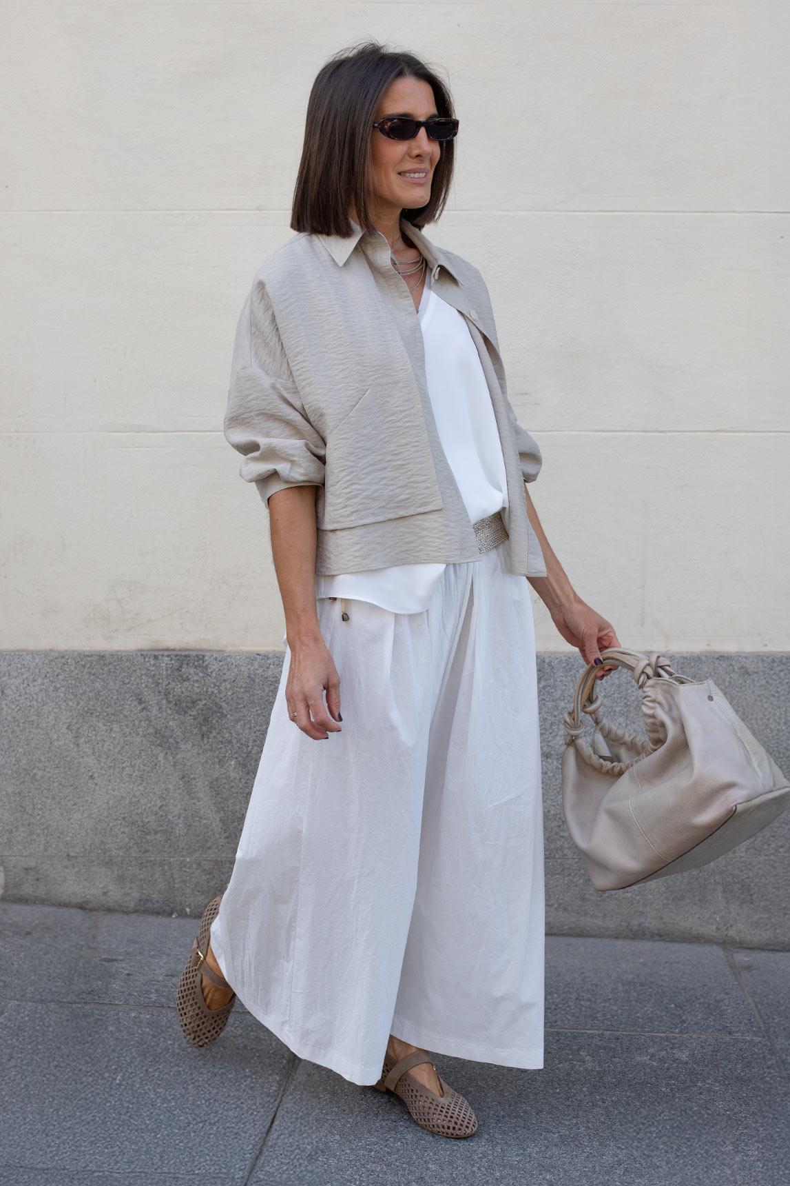 Drift white trousers