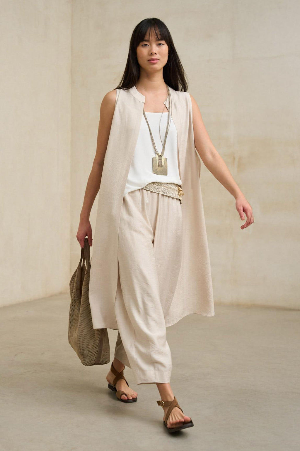 Mireth Ecru Vest